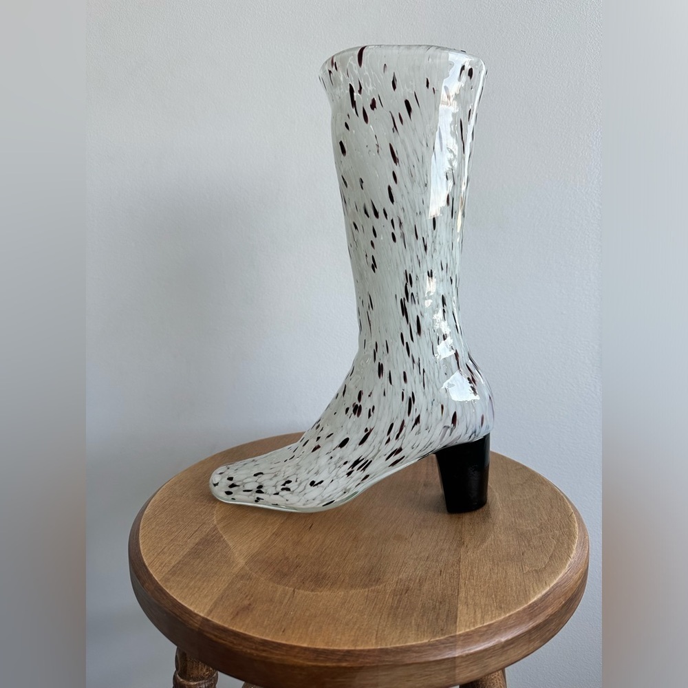 SOLD- Murano Glass  Boot - Picture 2 of 7